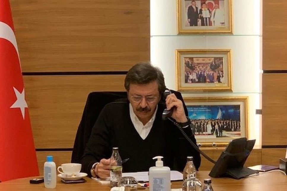 TOBB Başkanı Hisarcıklıoğlu, 'Nefes' mesaisinde!
