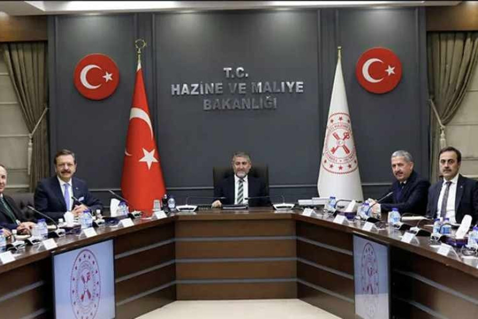 TOBB'dan Bakan Nebati'ye ziyaret! Hisarcıklıoğlu: Bakanın görüşü bize karşı pozitif