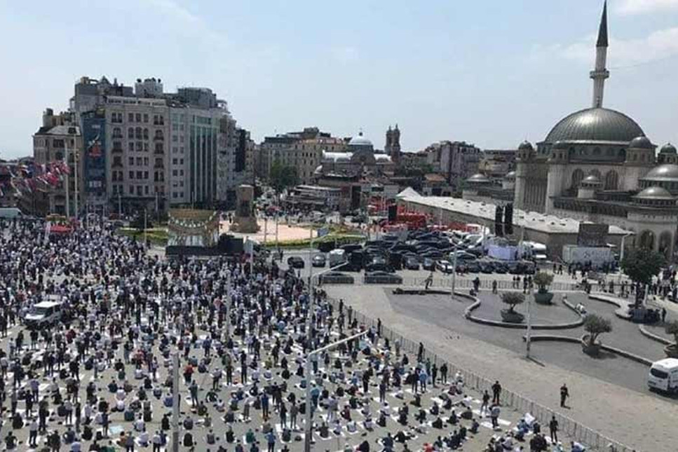 160 yıllık hayal gerçek oldu, Taksim Camii ibadete açıldı