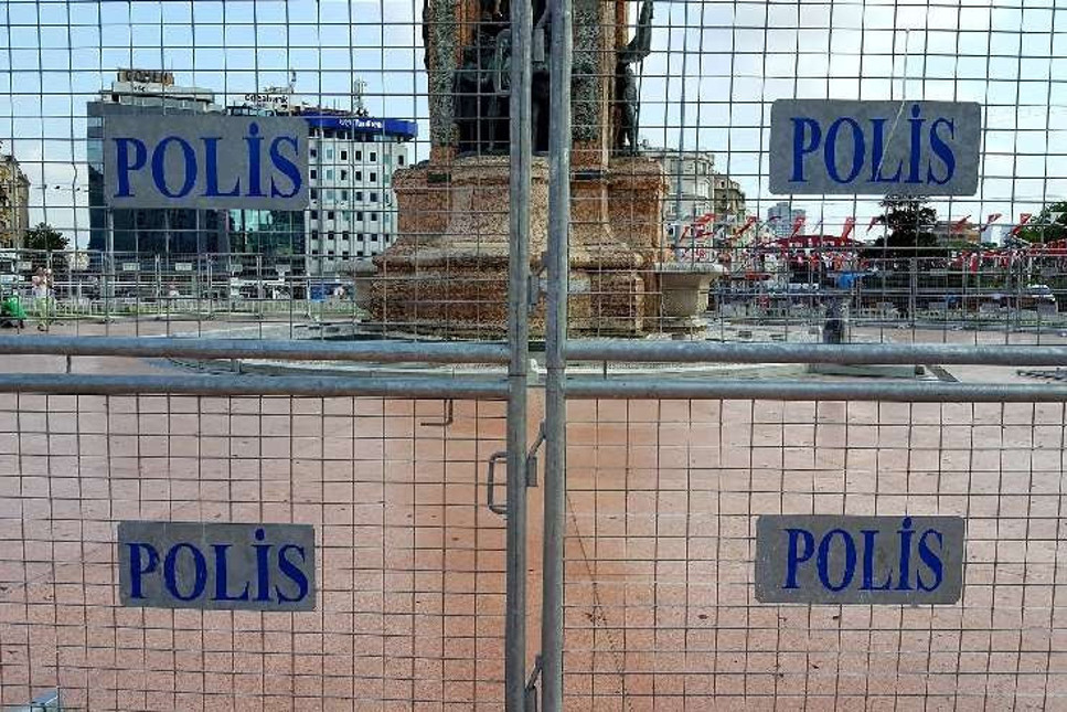 Taksim Meydanı ve çevresinde 1 Mayıs önlemleri