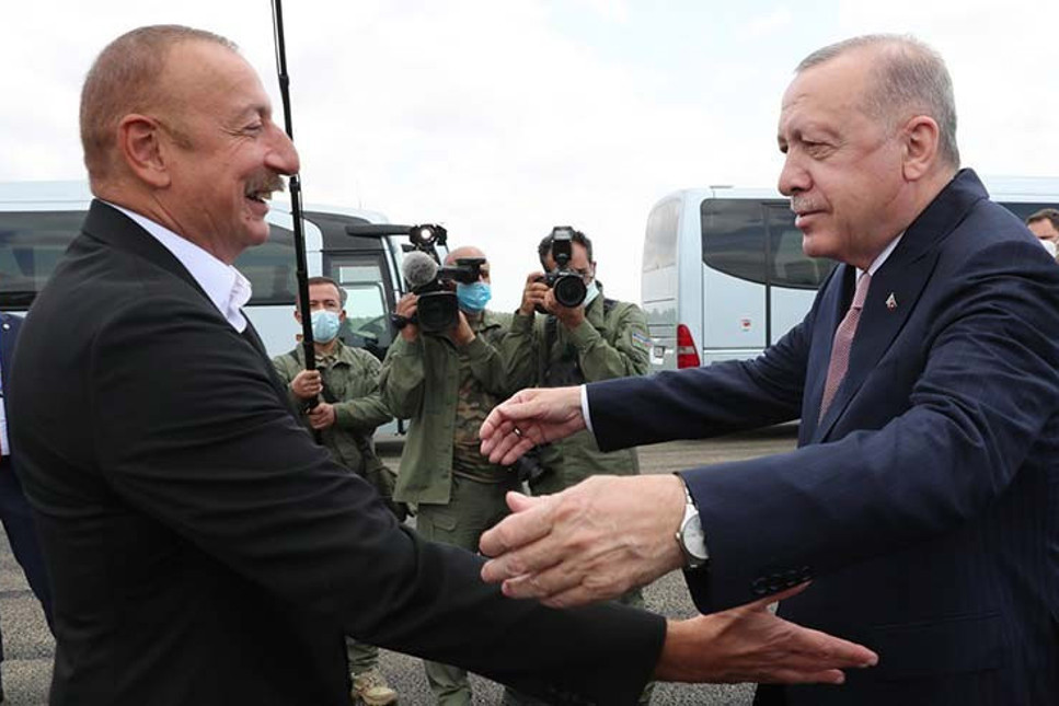 Tarihi anlar! Erdoğan ve Aliyev Şuşa'da