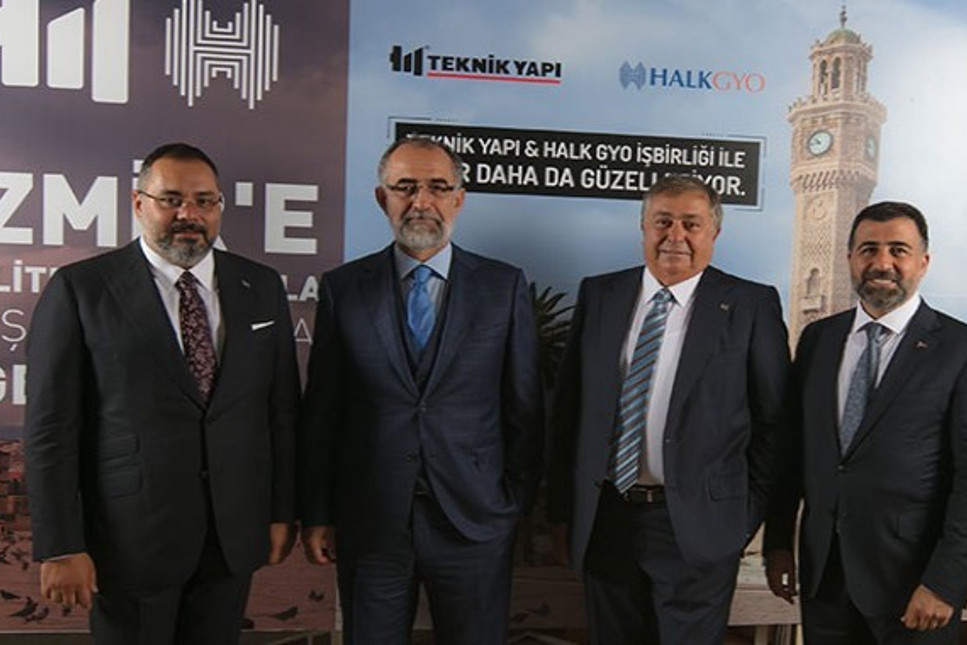 Teknik Yapı ve Halk GYO İzmir için fifti-fifti anlaştı