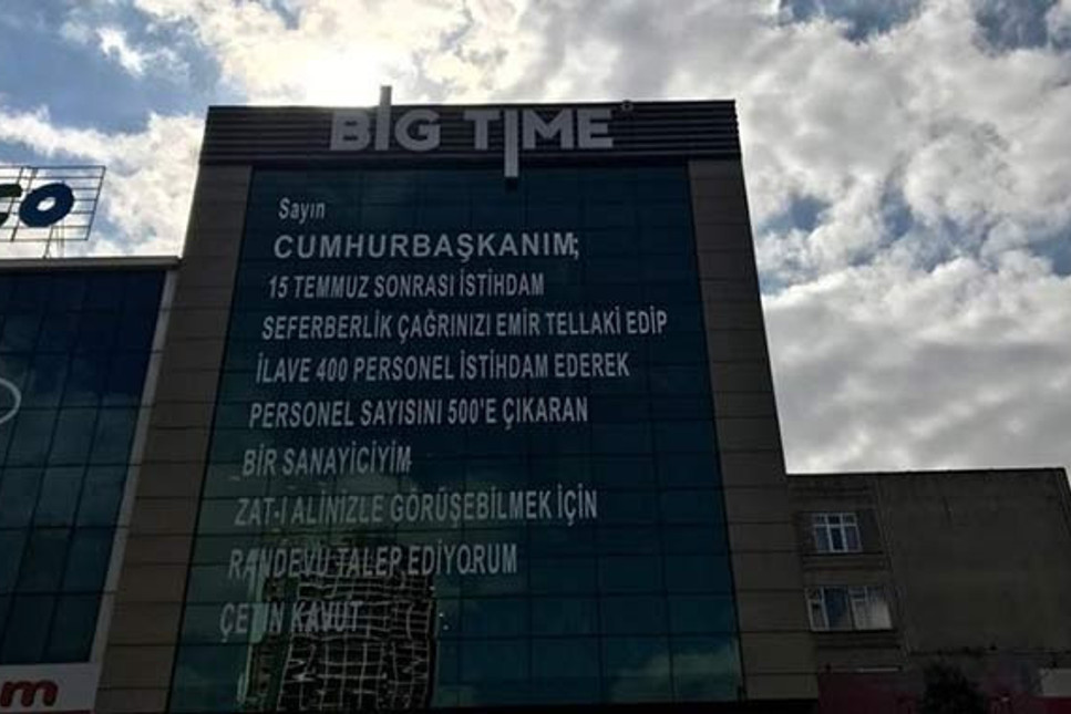Tekstilcinin isyanı: Erdoğan’a bina kadar mektup yazdı