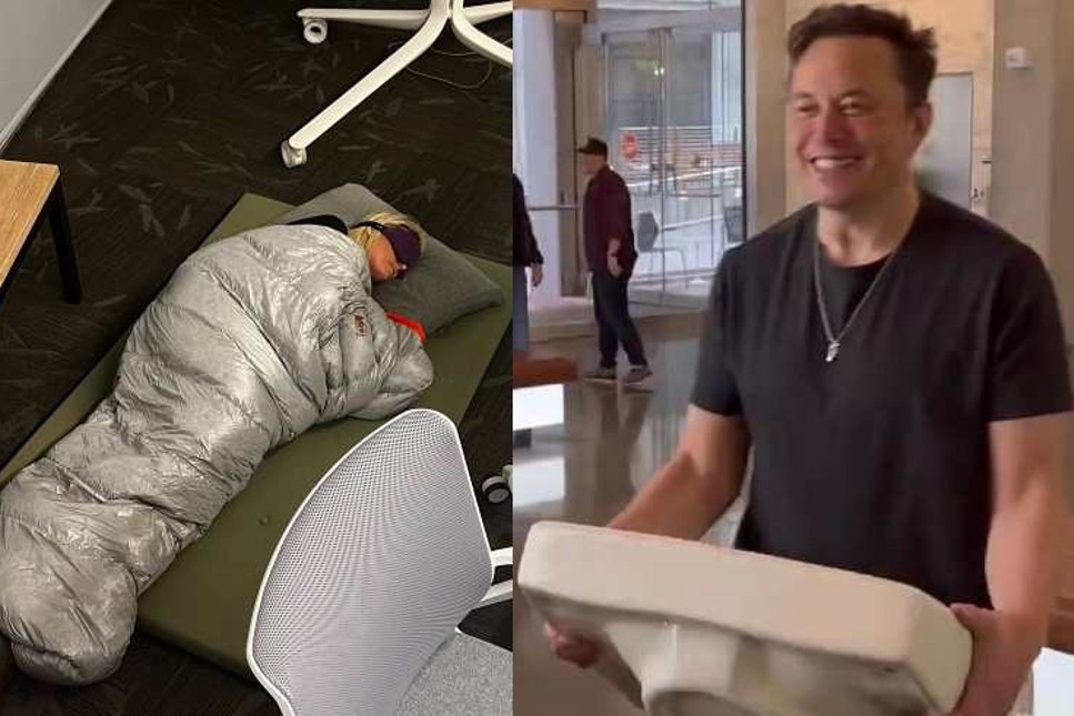 Elon Musk, 'Yerde yatan' çalışana da acımadı!