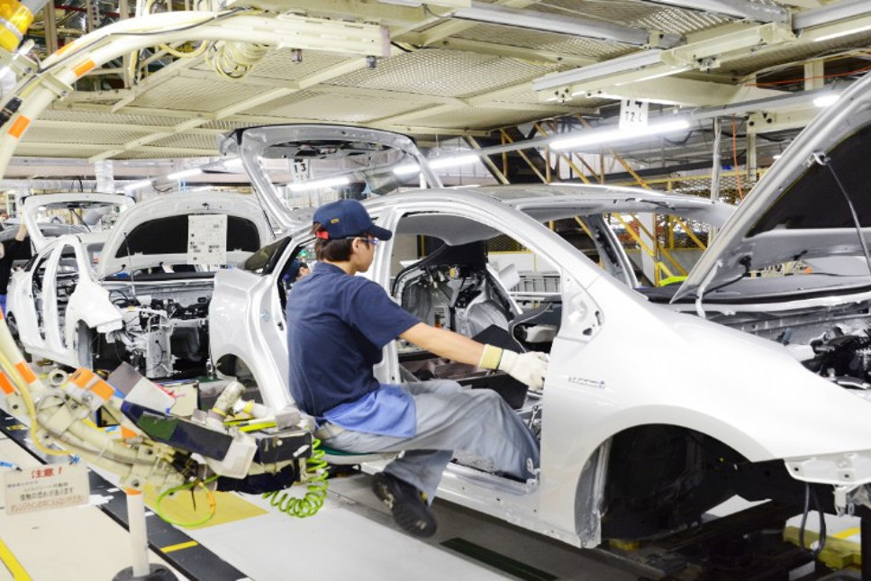 Toyota'nın Nisan ayı küresel üretimi, en yüksek seviyesini gördü