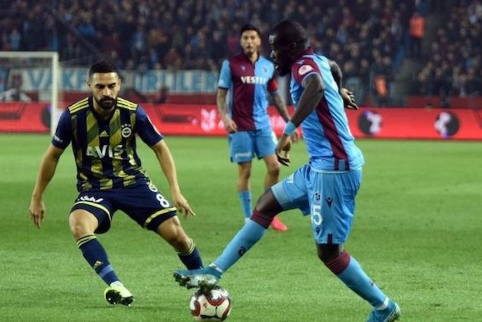 Trabzonspor, kupada Fenerbahçe'yi 2-1 yendi