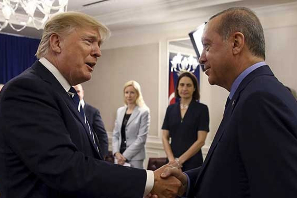 Trump: Erdoğan ile görüşmeyi dört gözle bekliyorum