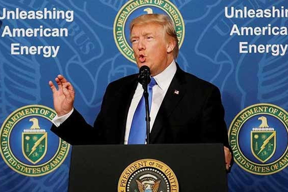 Trump canlı yayında açıkladı: İran'la anlaşma iptal