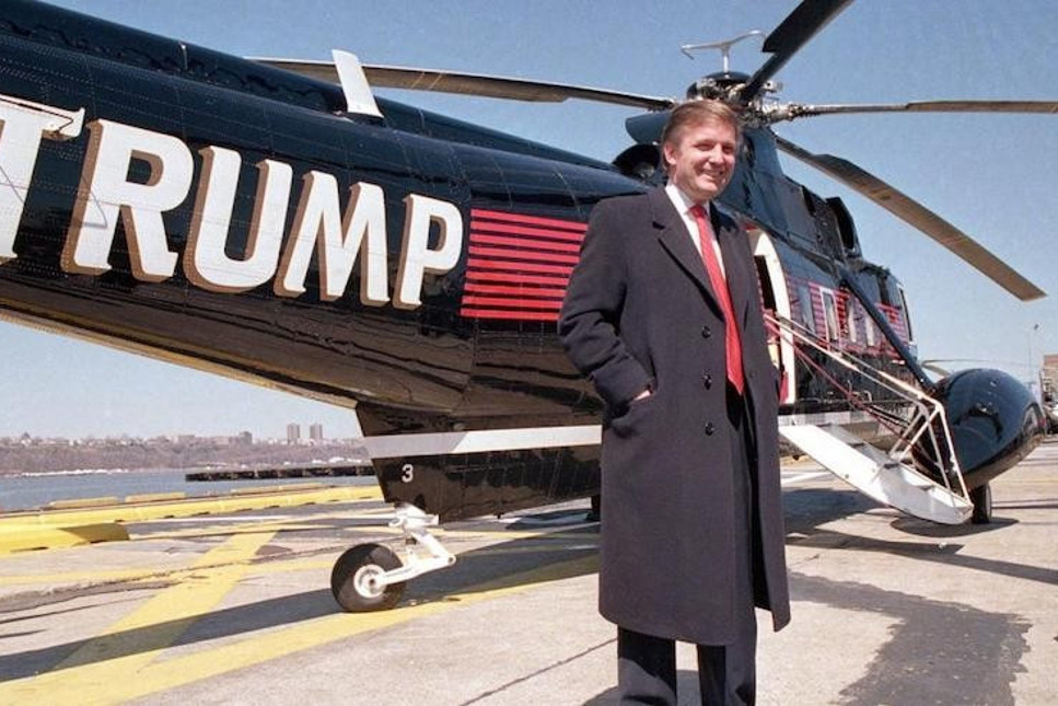Trump'dan satılık temiz helikopter!