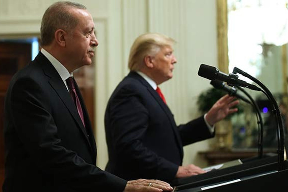 Trump'tan Sabah yazarı Hilal Kaplan'a: Gazeteci olduğuna emin misin! Türkiye hükümeti için çalışıyor olmayasın!