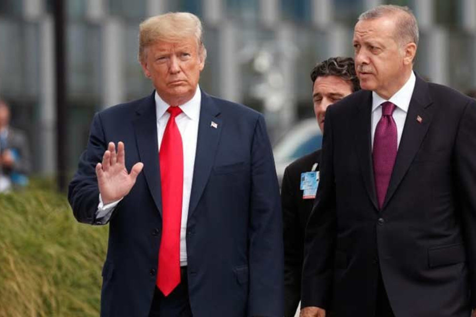 Erdoğan'dan Covid'e yakalanan Trump ve eşine geçmiş olsun