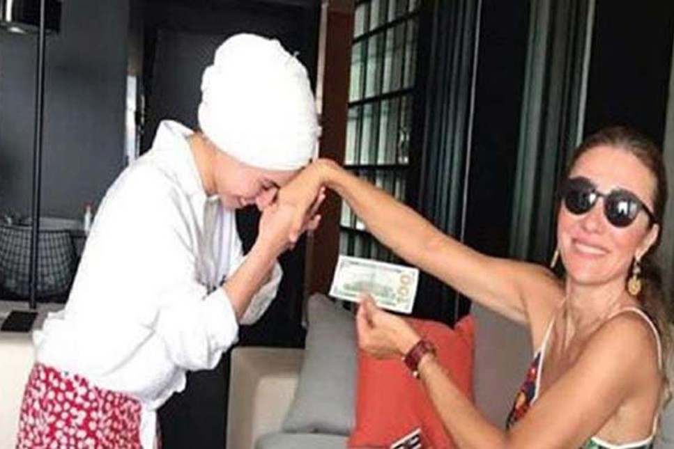 Turizm Bakanı'nın eşi, çalışanına el öptürüp 100 dolar verdi: Kabus gibi ...