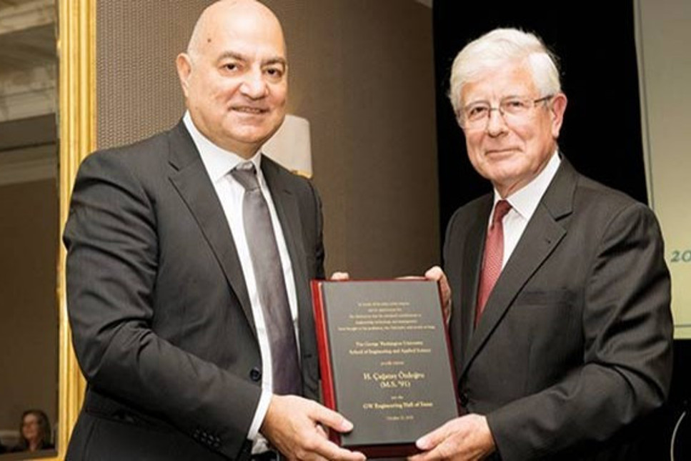 Türk CEO'ya George Washington Üniversitesi'nden ödül