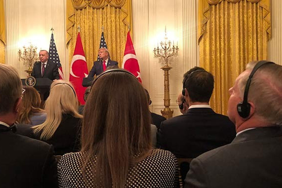 Türk medyası için Beyaz Saray'da kötü espri: Başka türlüsü kalmadı!