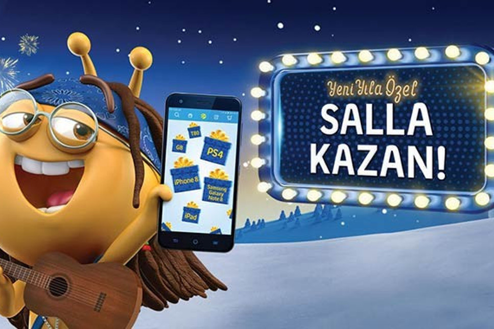 Turkcell’den tüm müşterilerine çifte yeni yıl hediyesi: cep telefonu, tablet, oyun konsolu...