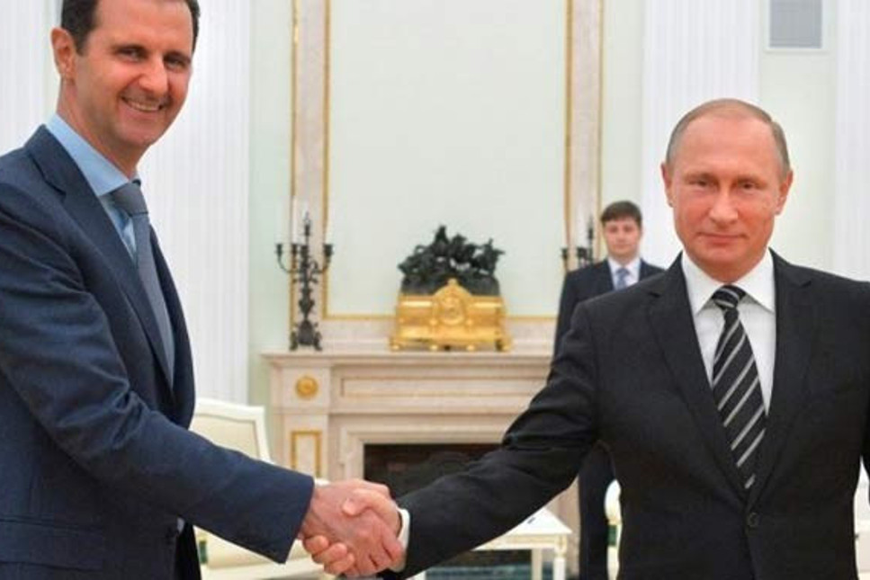 Putin, Türkiye ziyareti öncesi Suriye'de Esad'la buluştu