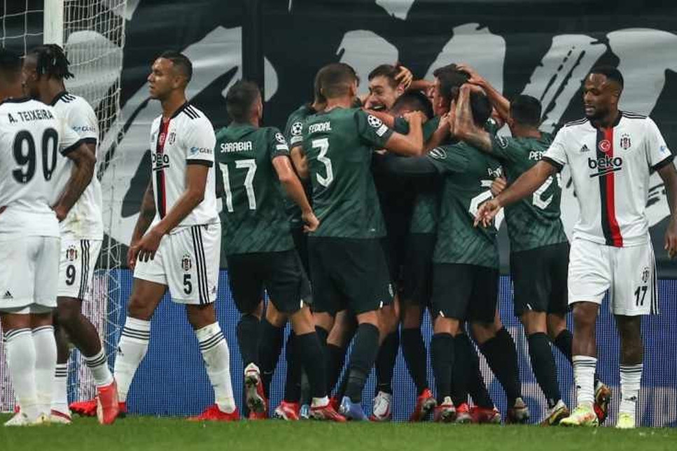 UEFA Şampiyonlar Ligi'nde Beşiktaş, Sporting Lizbon'a 4-1 mağlup oldu