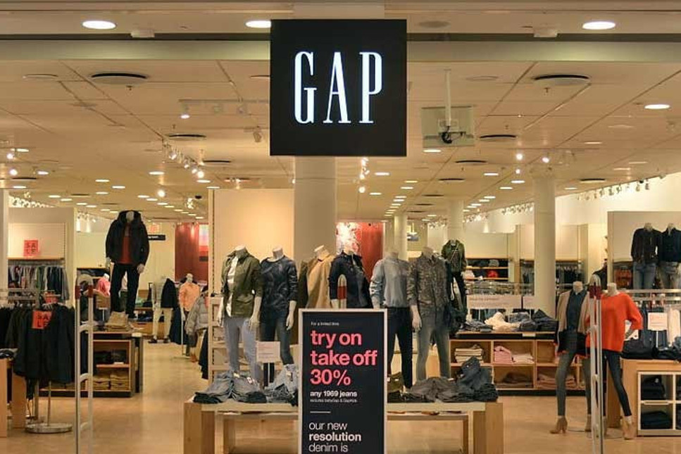 Ünlü giyim markası GAP, Avrupa'daki 120 mağazasını kapatıyor