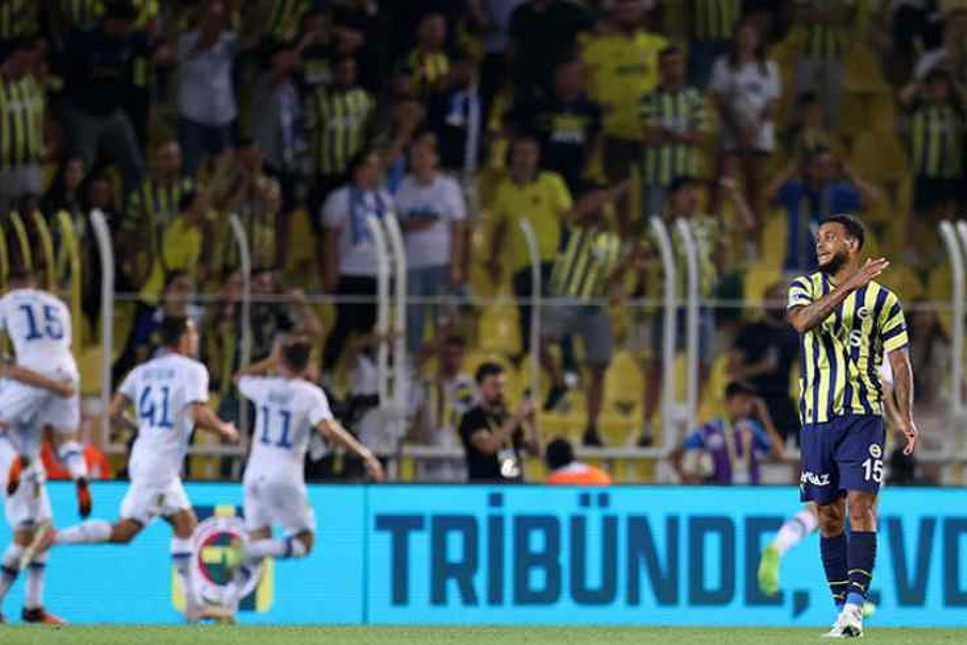 Uzatmalarda şok gol! Fenerbahçe, Şampiyonlar Ligi'ne veda etti