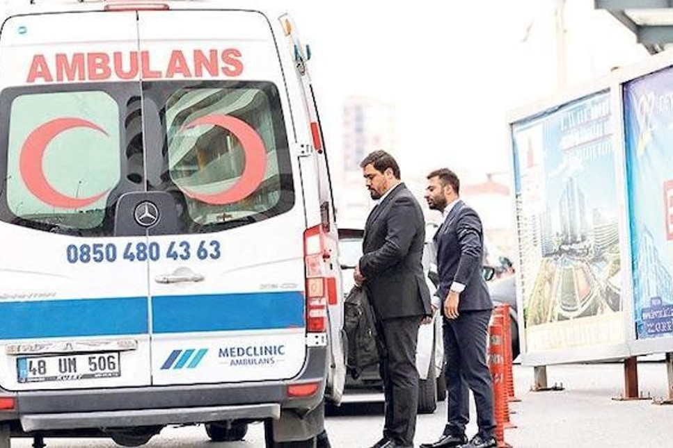 VIP araç gibi yolcu taşıdığı iddia edilen Med Clinic Ambulans şoförü yakalandı