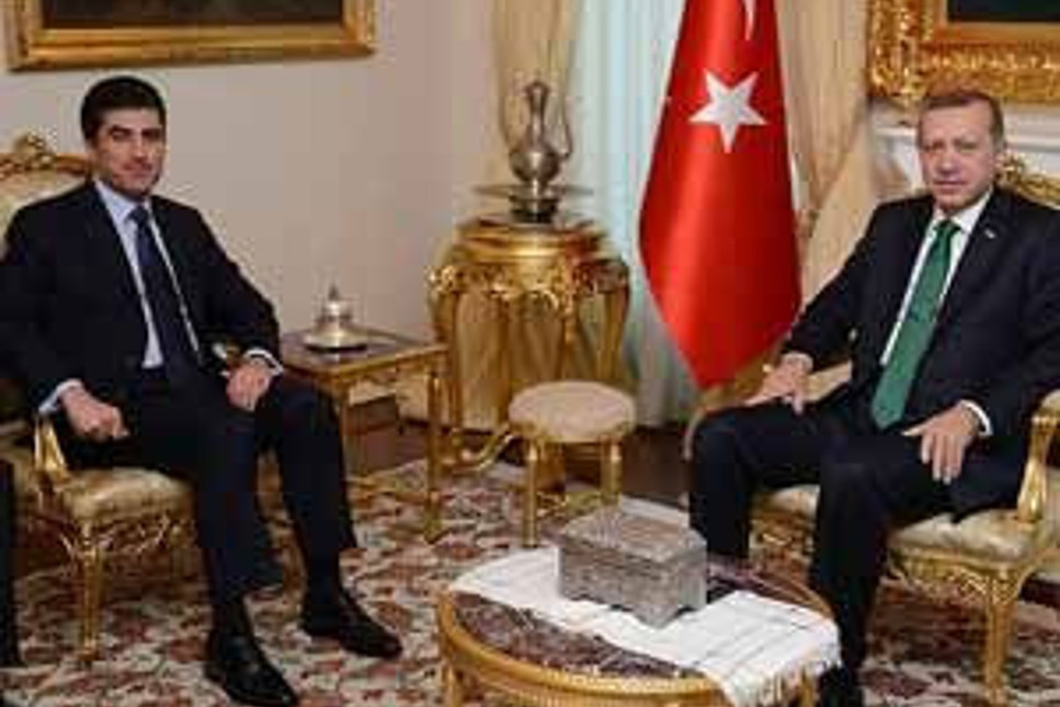 Başbakan Erdoğan, Neçirvan Barzani'yle görüştü
