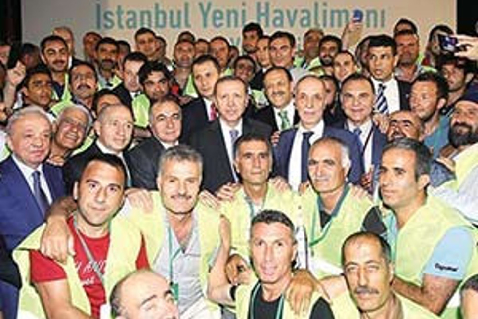 3. havalimanının ‘çılgın beşli'si Erdoğan'ın sözünü yerde bıraktı