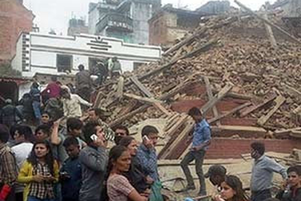 Nepal'de 7,9 büyüklüğünde korkunç deprem