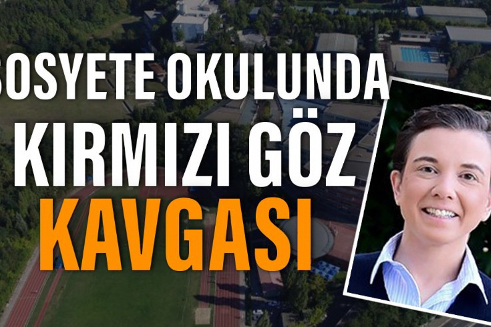 Enka Okulları’nın genel müdürü Esra Tara, “Senin gözlerin neden kırmızı” diye sordu ortalık karıştı