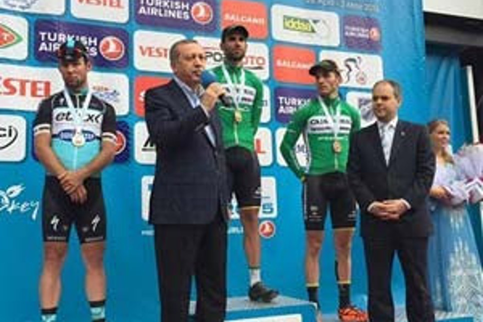 Erdoğan uzatınca ünlü bisikletçi terk etmek istedi