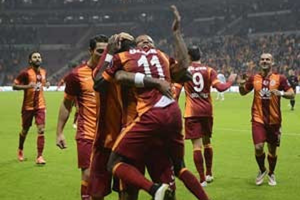 Galatasaray Arena'da sevindi