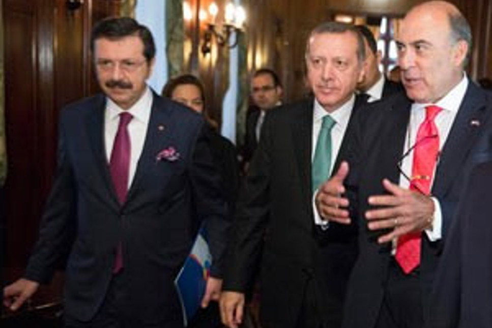 Erdoğan ve Hisarcıklıoğlu ABD'li CEO'larla buluştu