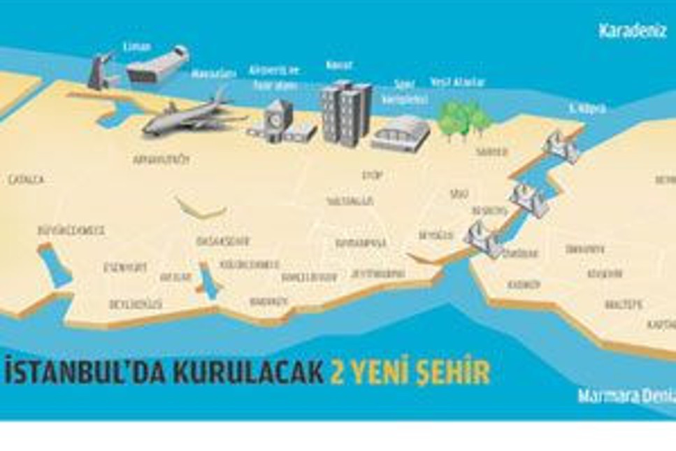 İşte ‘yeni İstanbul’un haritası