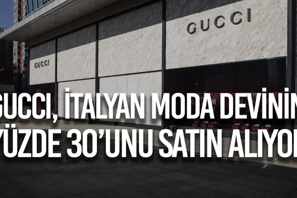 Lüks giyim markası Gucci, İtalyan moda şirketi Valentino'nun yüzde 30 hissesini satın alıyor