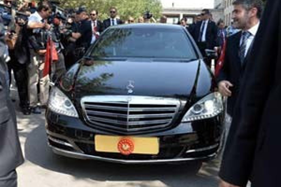 Erdoğan'ın yeni makam otomobili