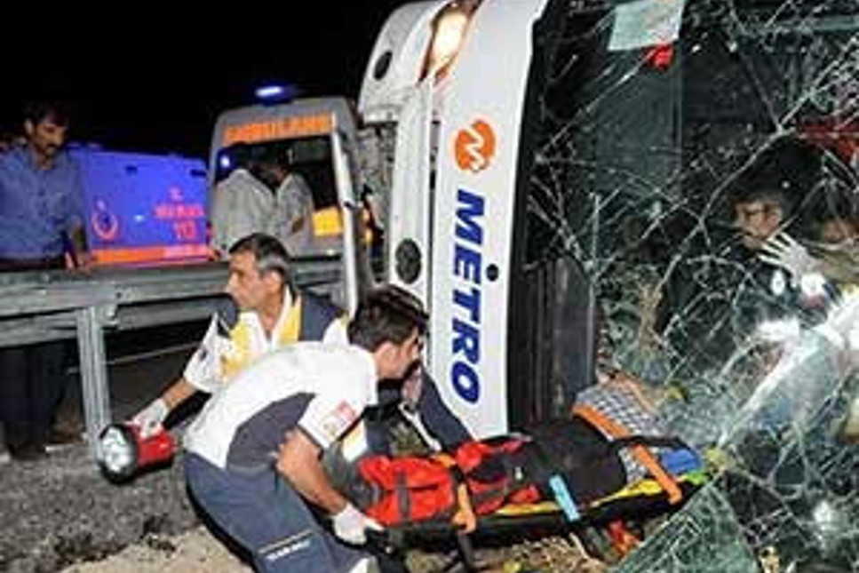 Yine Metro Turizm kazası: 22 yaralı
