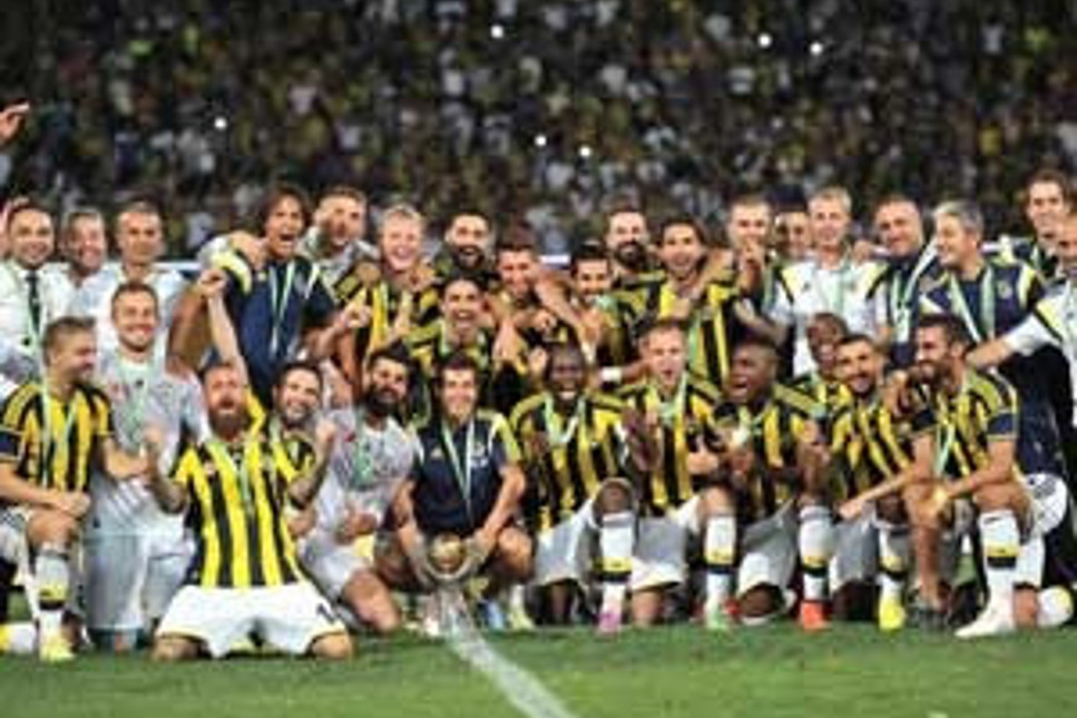 Süper Kupa Şampiyon Fenerbahçe'nin