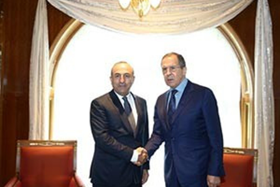 Mevlüt Çavuşoğlu Lavrov ile görüştü