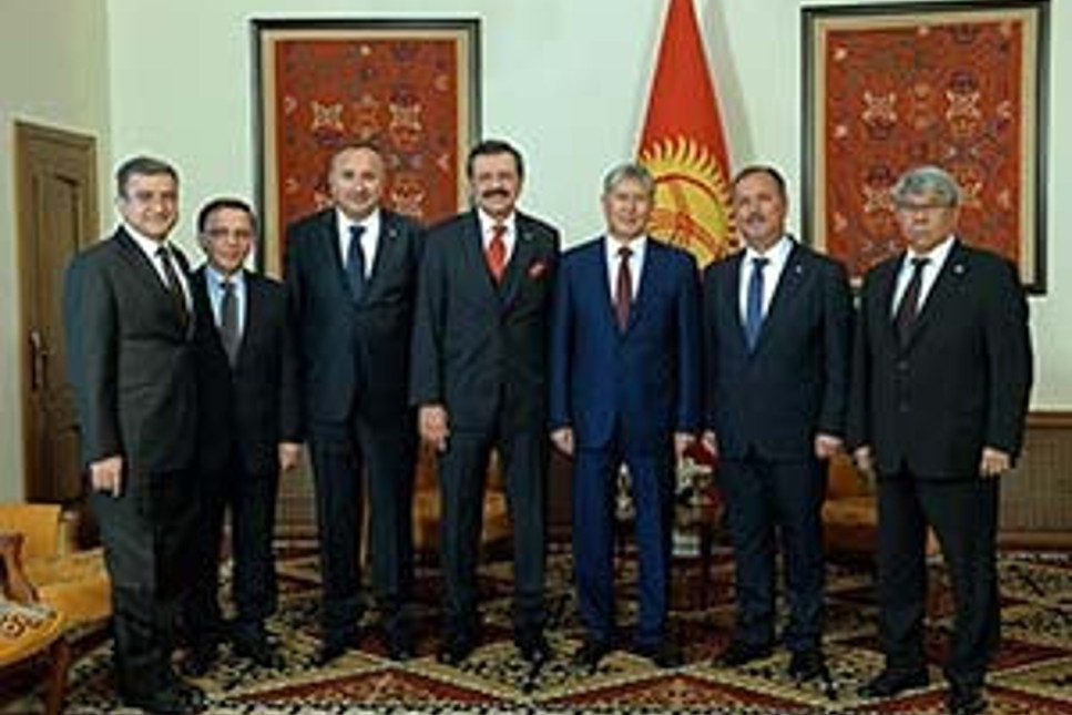 TOBB'dan Kırgızistan Cumhurbaşkanı'na: Kotaları kaldırın