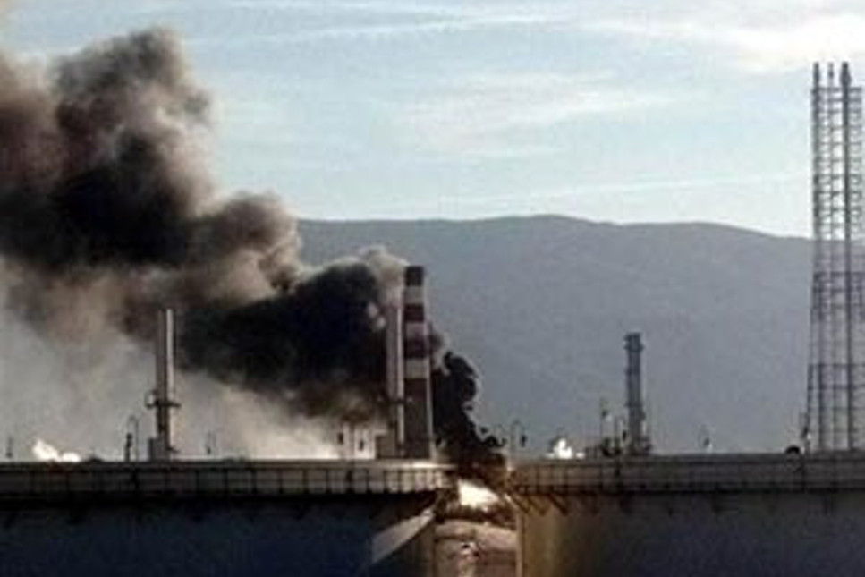 Tüpraş Rafinerisi’nde korkunç yangın: 1 ölü, 4 yaralı