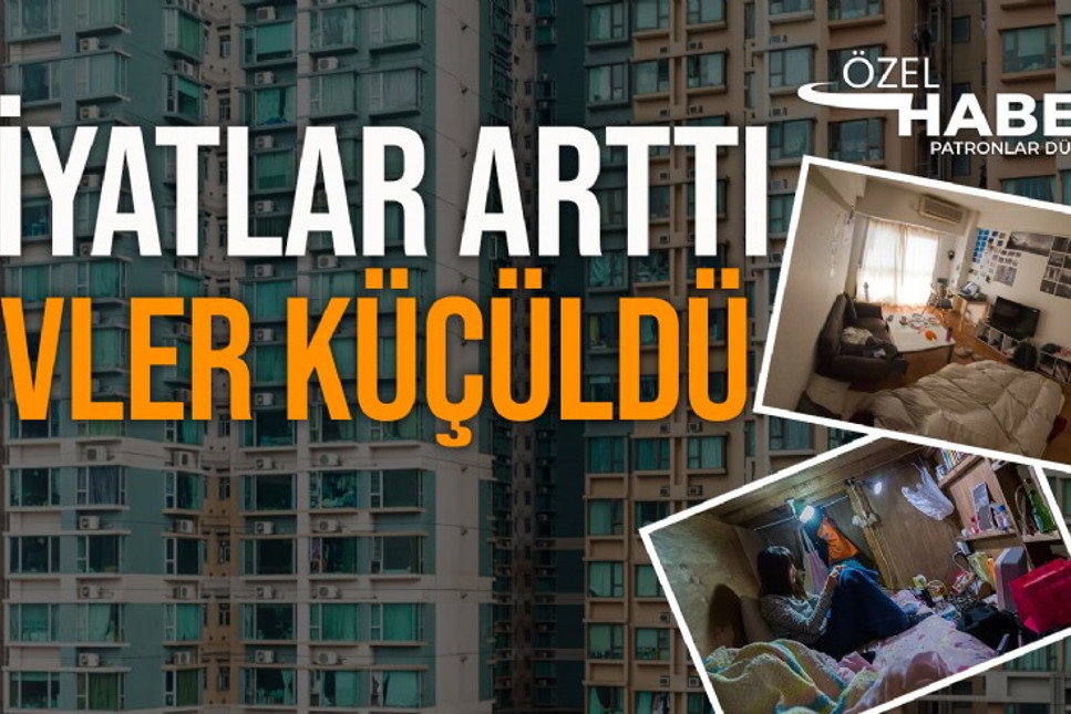 Türkiye’de evlerin fiyatları artarken, evler son 20 yılda 29 metrekare küçüldü