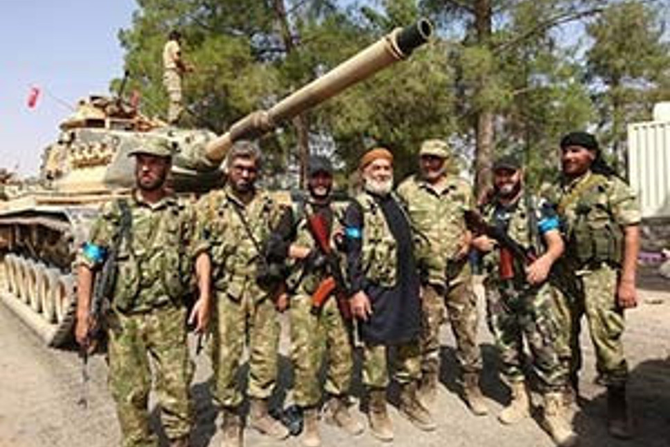 Cerablus'tan ilk kareler: Türk askerini Türkmenler karşıladı!