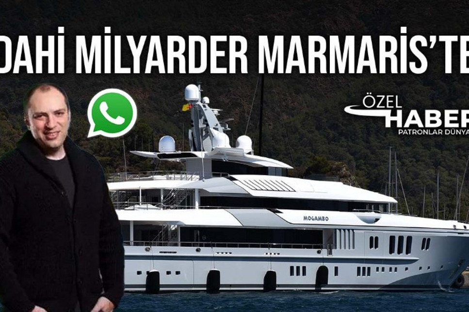 WhatsApp'ın kurucusu ve eski CEO'su Jan Koum yatı "Mogambo" ile Marmaris'te