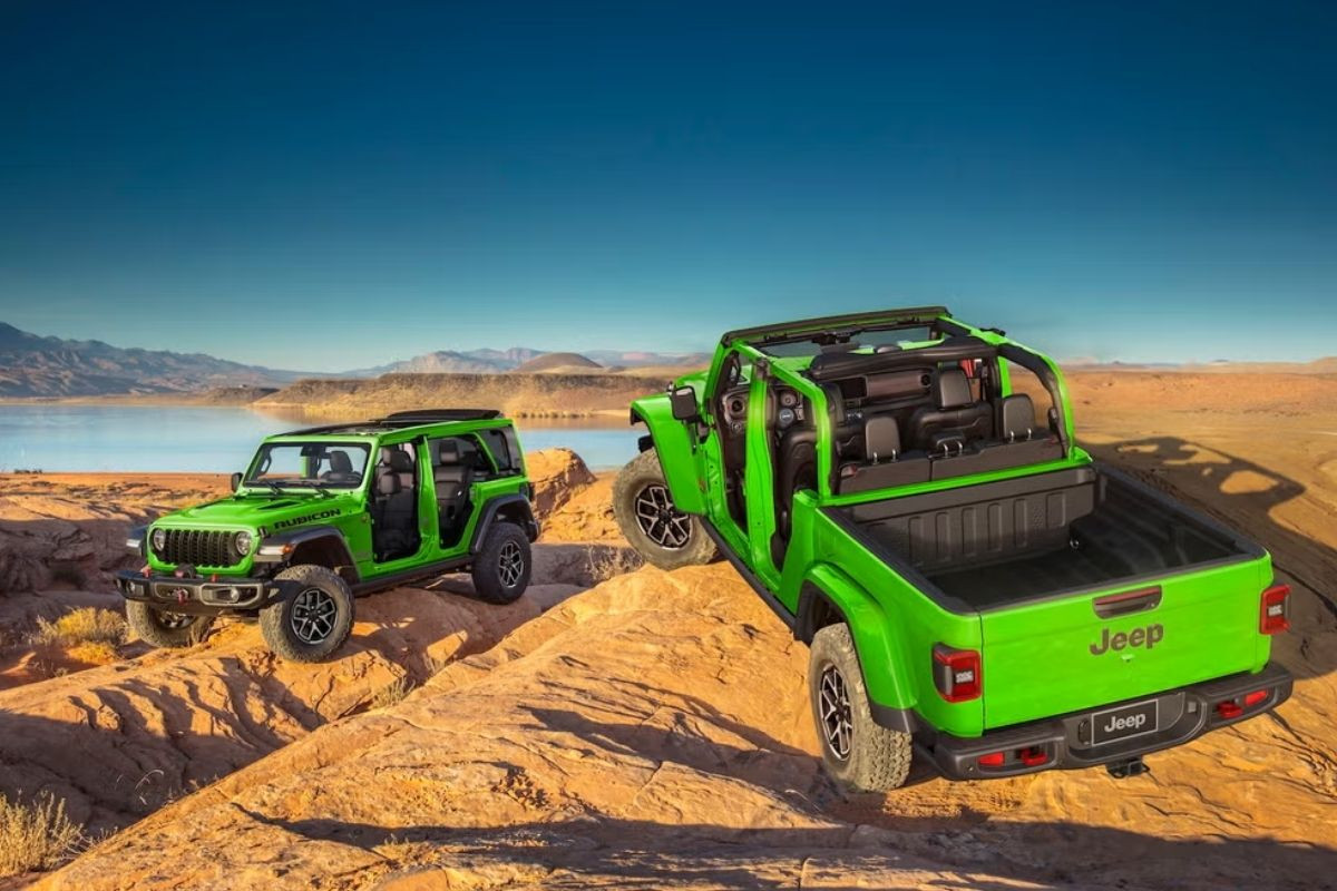 2025 Jeep Wrangler ve Gladiator, göz alıcı limon yeşili Mojito rengine kavuştu