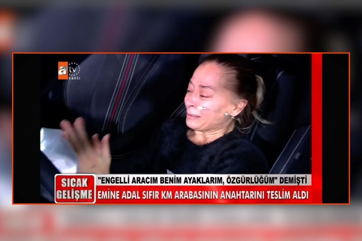 Çalışanlarına dağıttığı ikramiyeler nedeniyle adı Baba Patron’a çıkan Yüce Auto’nun sahibi Ahmet Yüce, söz verdiği otomobili canlı yayında teslim etti