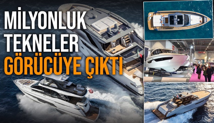 600'den fazla tekne Bosphorus Boat Show’da buluştu: 150 milyonluk yat da var Hataylı depremzede öğrencilerin yaptığı tekne de…