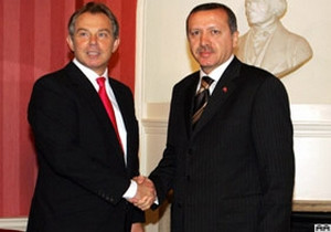 Erdoğan, Blair'le görüştü