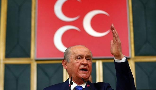 Bahçeli'den Trump'a: Senin baronların varsa, Türk milletinin eğilmez başı var