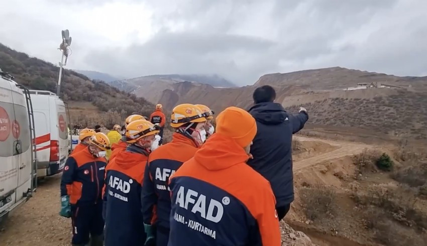 İliç'teki afetin inanılmaz drone görüntüleri...