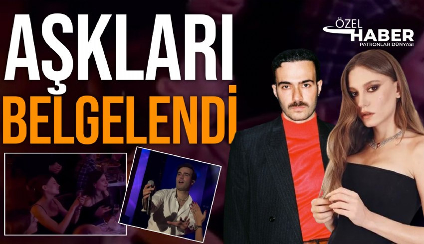 Serenay Sarıkaya, Mert Demir'in konserinde görüntülendi